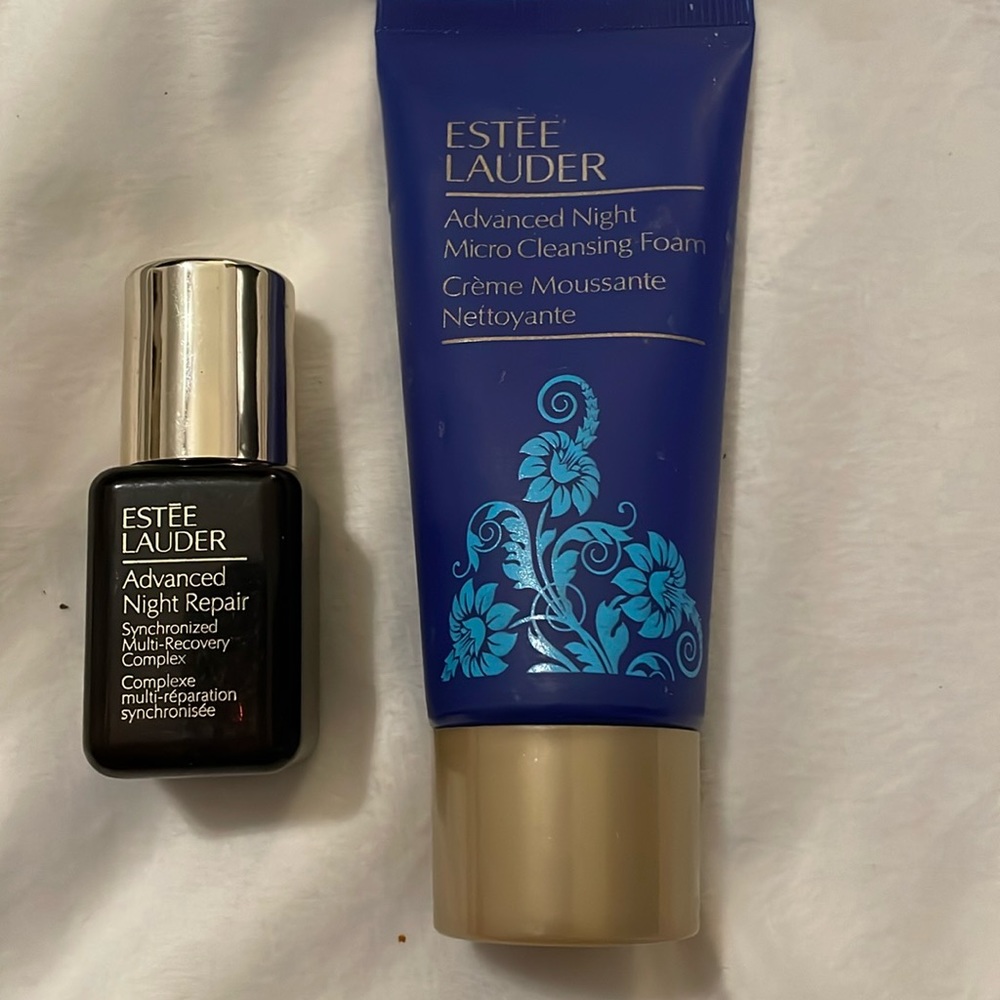 Estée Lauder Advanced Night Repair Complex .23 oz  & Micro Cleaning Foam 1 Fl oz